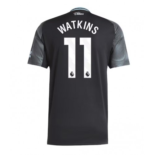 Aston Villa Ollie Watkins #11 Segunda Equipación 2025-26 Manga Corta